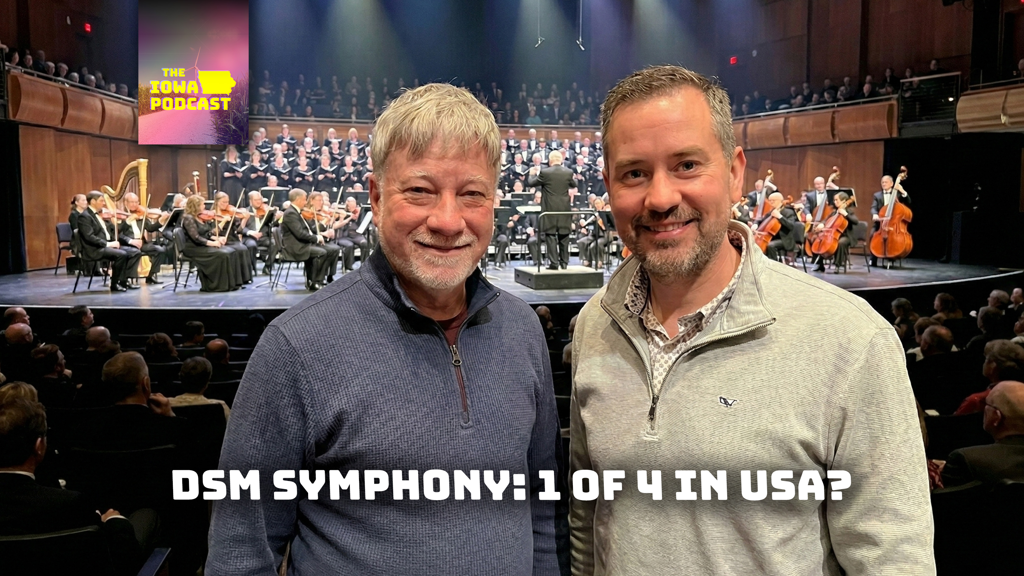 Des Moines Symphony 1 of 4 in the country developing young musicians.