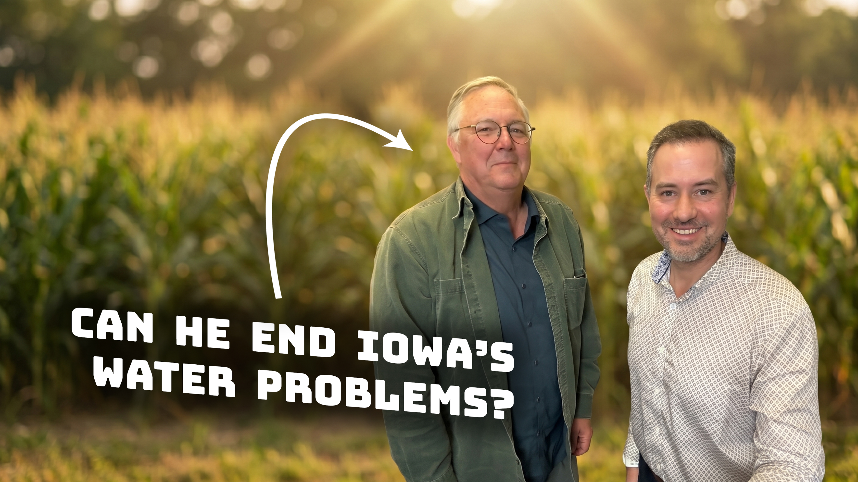 Chris Jones is running for Iowa Secretary of Agriculture to fix our water